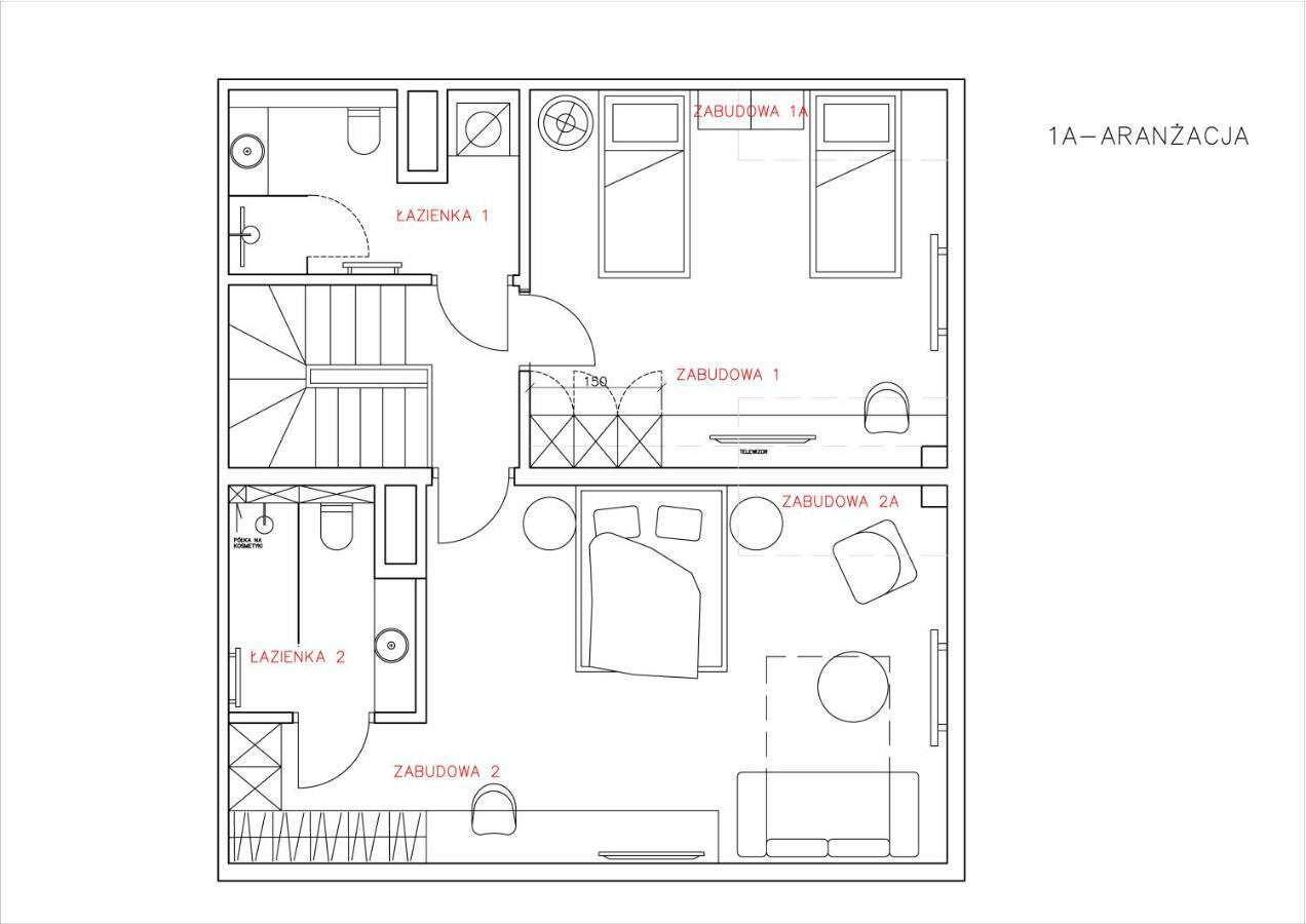 Old Town, Kazimierz, Large Luxurious, 2 Bedroom 2 Bathroom, Airco * Краків